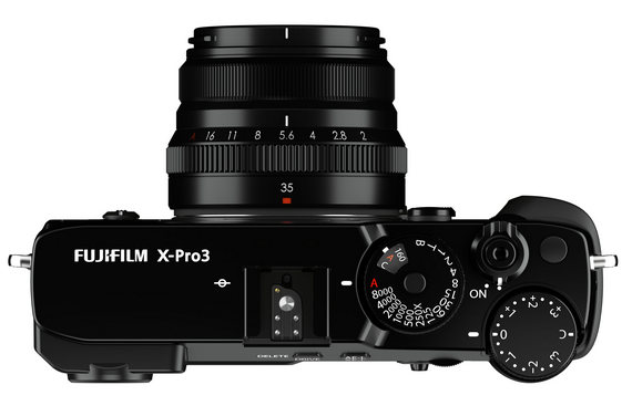 fujifilm x100v top